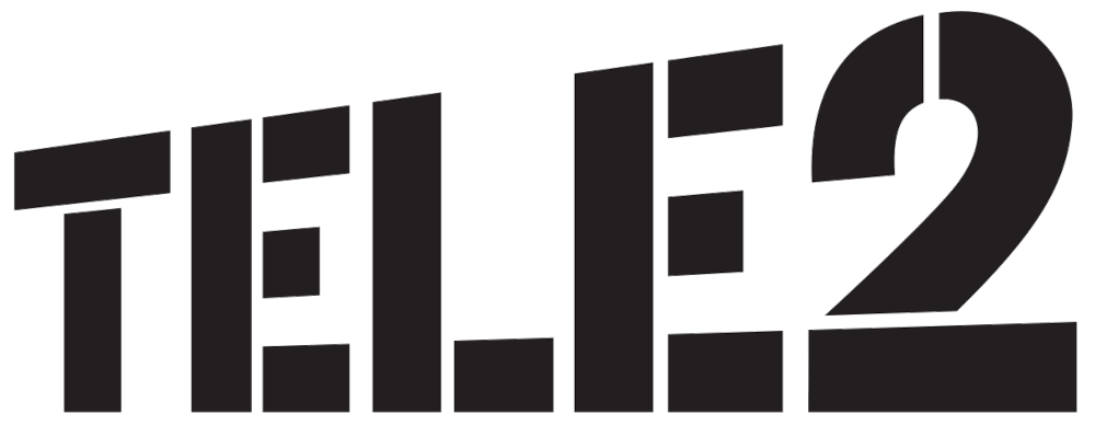 Tele2 logo black